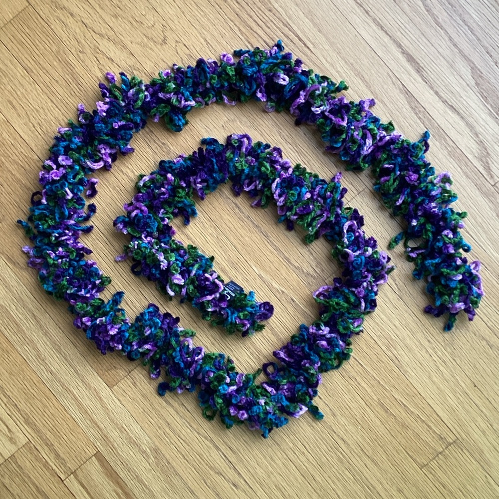 Colorful Knit Scarf